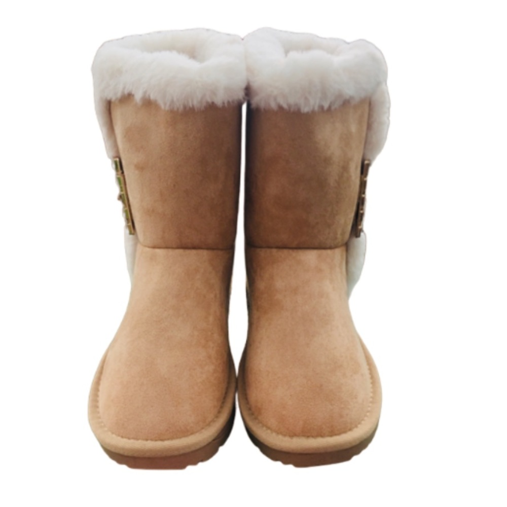 NWT Lauren Larraine Clarry Faux Suede Winter Boots. 8.5 - Picture 4 of 7
